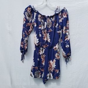 One Clothing Romper Womens Long Sleeve Medium